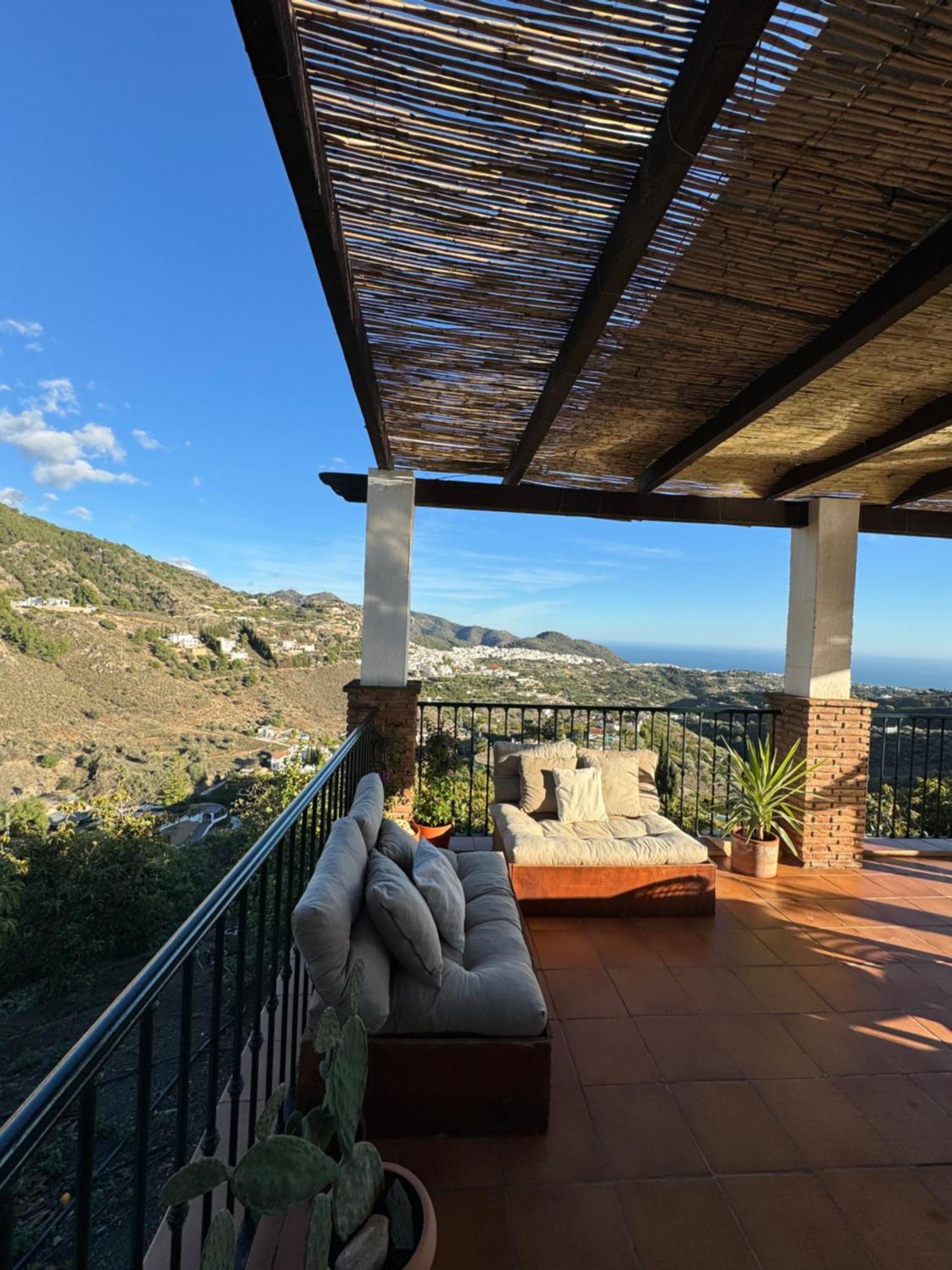 Villa En Frigiliana Con Piscina, Jacuzzi Y Espectaculares Vistas Ngoại thất bức ảnh