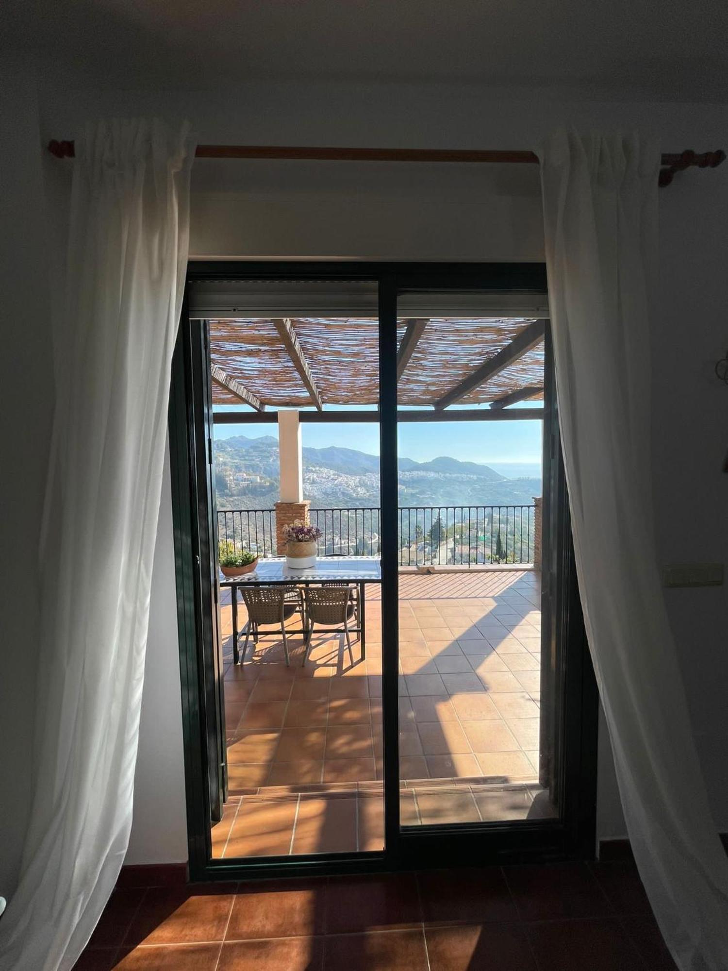 Villa En Frigiliana Con Piscina, Jacuzzi Y Espectaculares Vistas Ngoại thất bức ảnh
